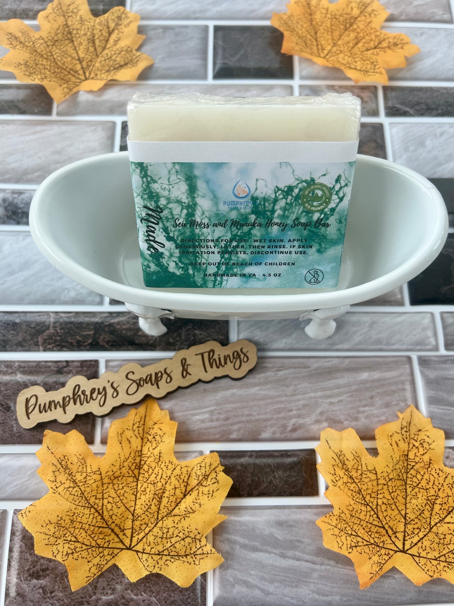 Sea Moss and Manuka Honey Soap Bar