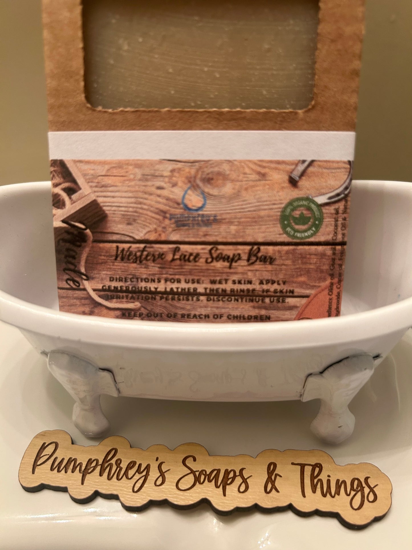 Western Lace Soap Bar