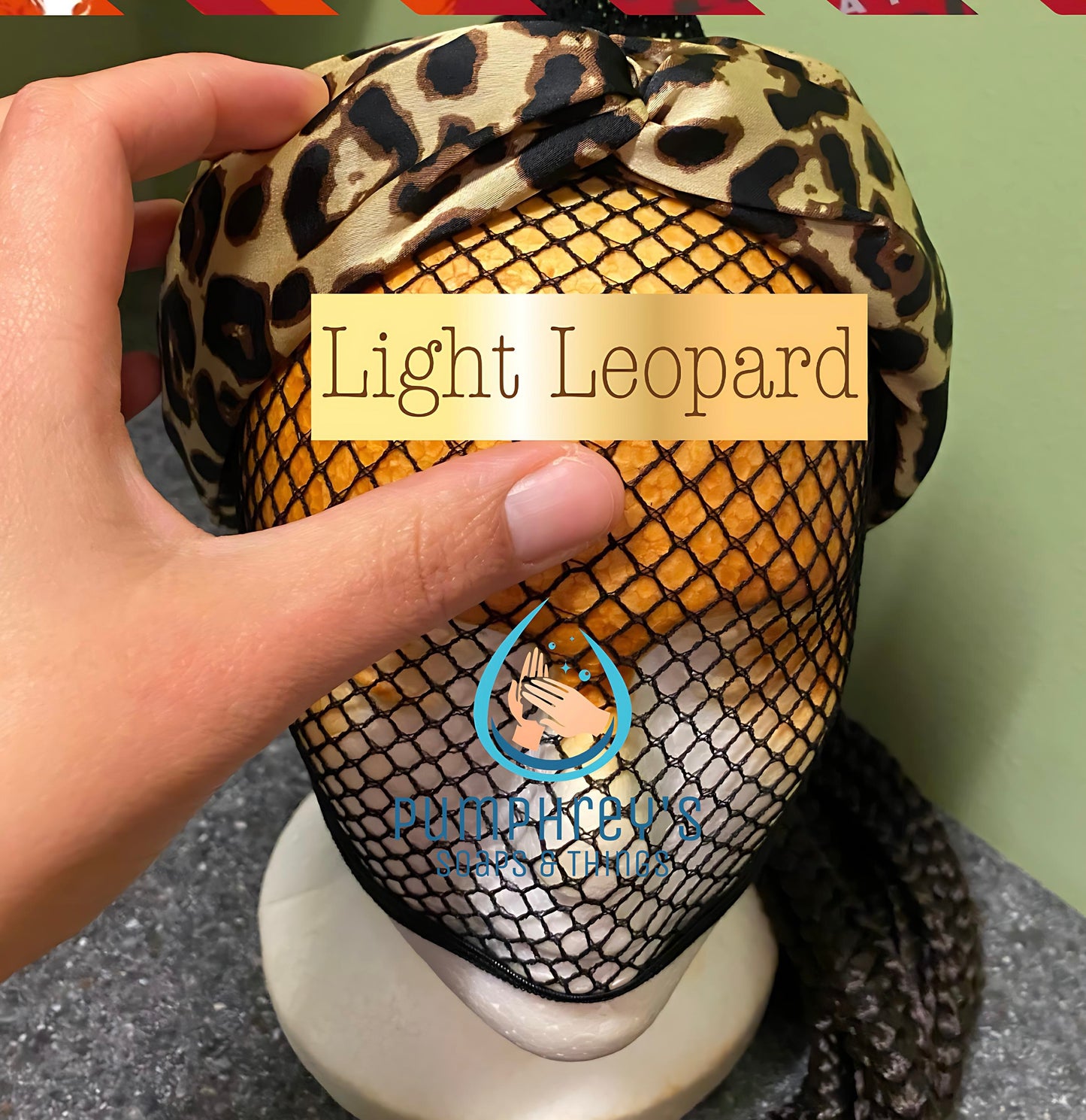 Twist Leopard Print Headband