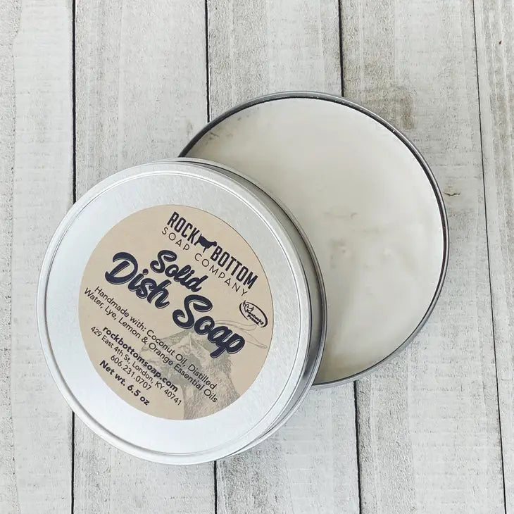 Citrus Dish Soap in Tin