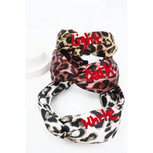 Load image into Gallery viewer, Twist Leopard Print Headband
