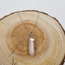 Load image into Gallery viewer, Natural Point Stone Necklace
