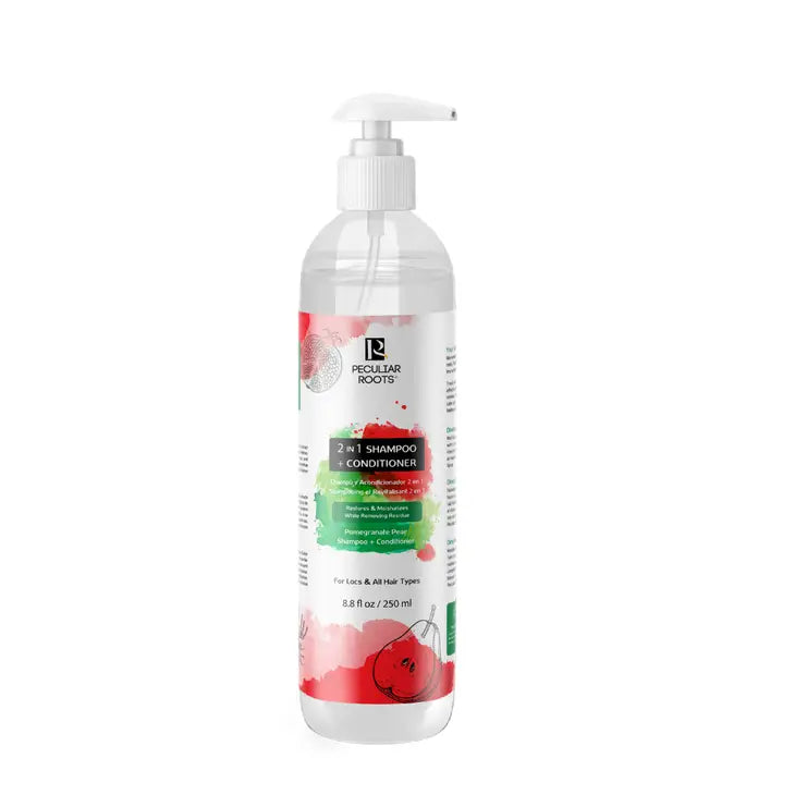 2 in 1 Shampoo + Conditioner (Pomegranate Pear)