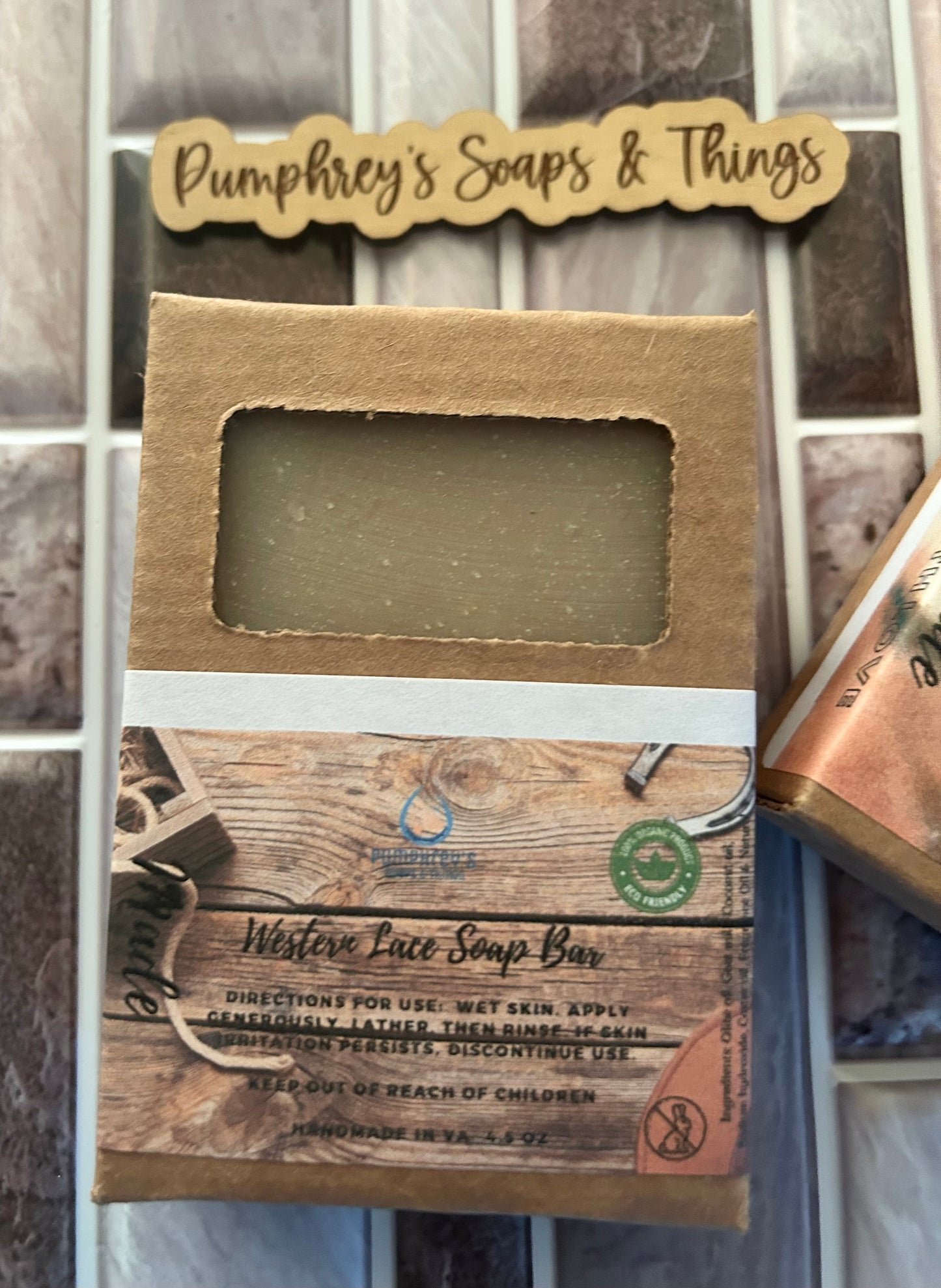 Western Lace Soap Bar