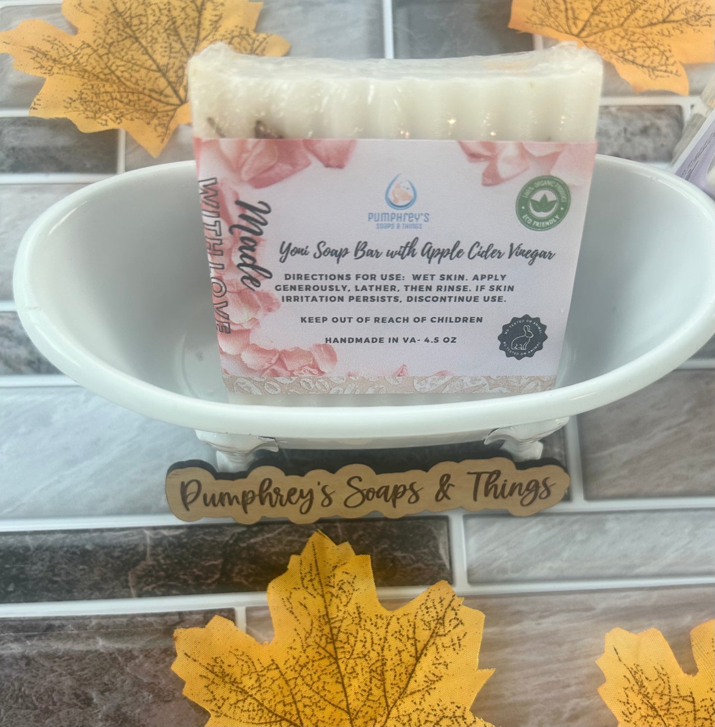 Yoni Soap Bar with Apple Cider Vinegar