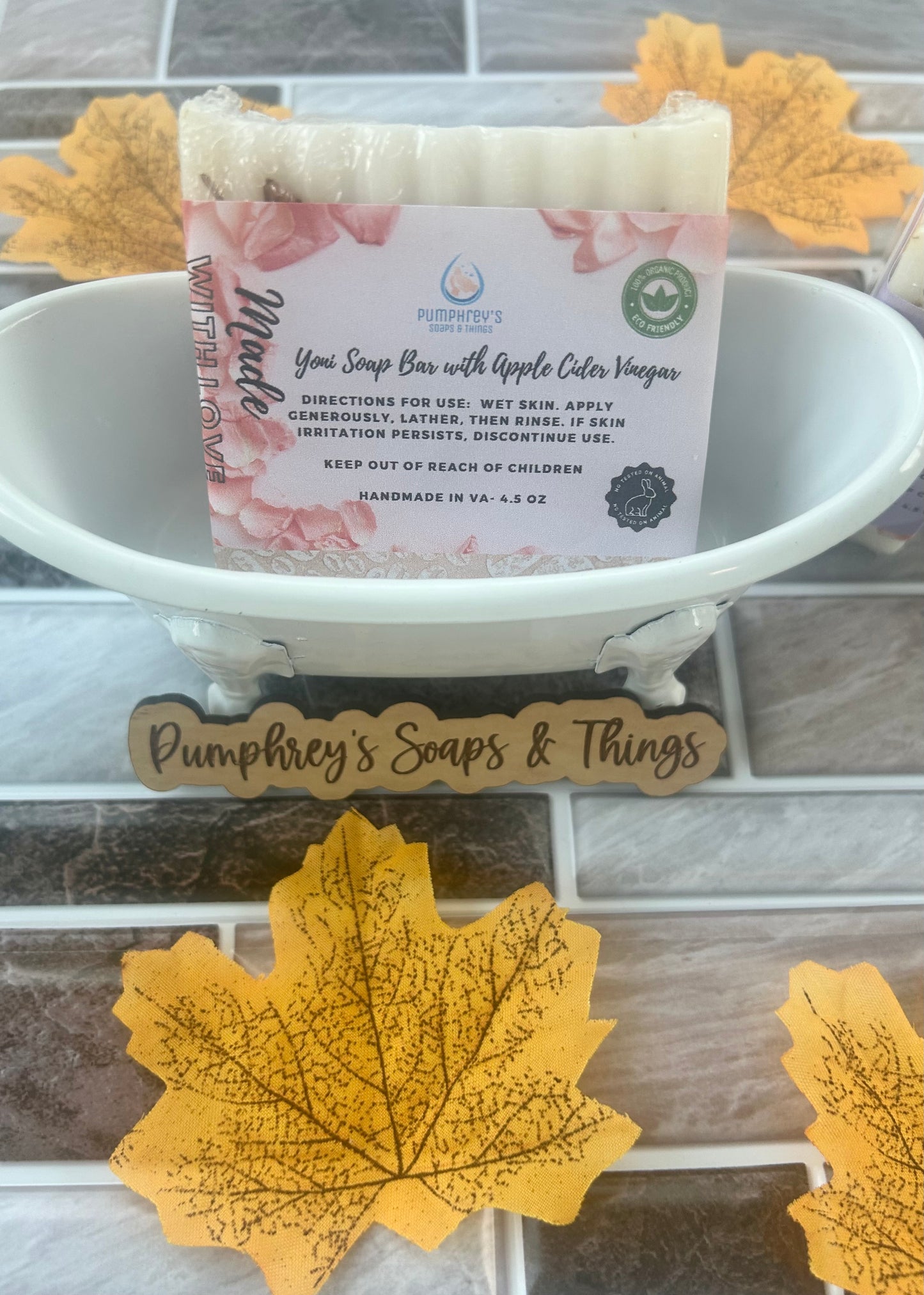 Yoni Soap Bar with Apple Cider Vinegar