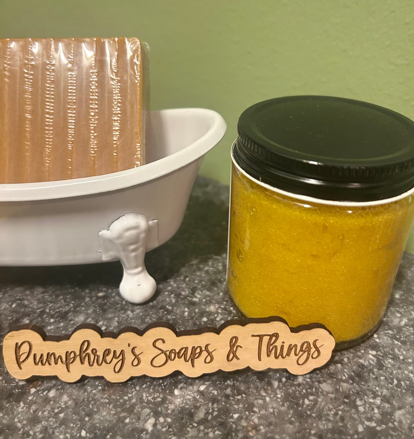 Turmeric and Manuka Honey Brightening Body Scrub