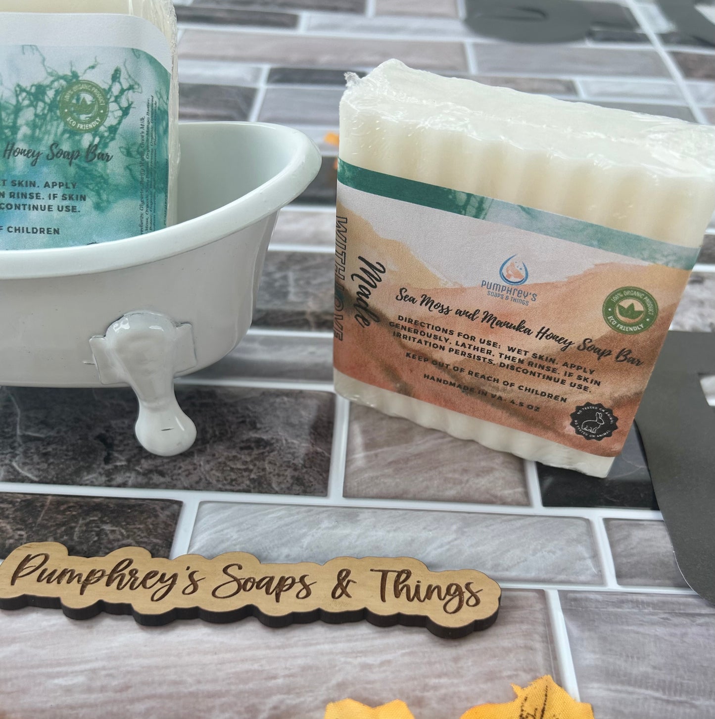 Sea Moss and Manuka Honey Soap Bar