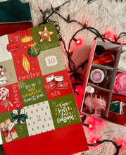 Load image into Gallery viewer, Merry X-Mas Design: 12 Day Advent Self-Care Gift Box (Female Edition)
