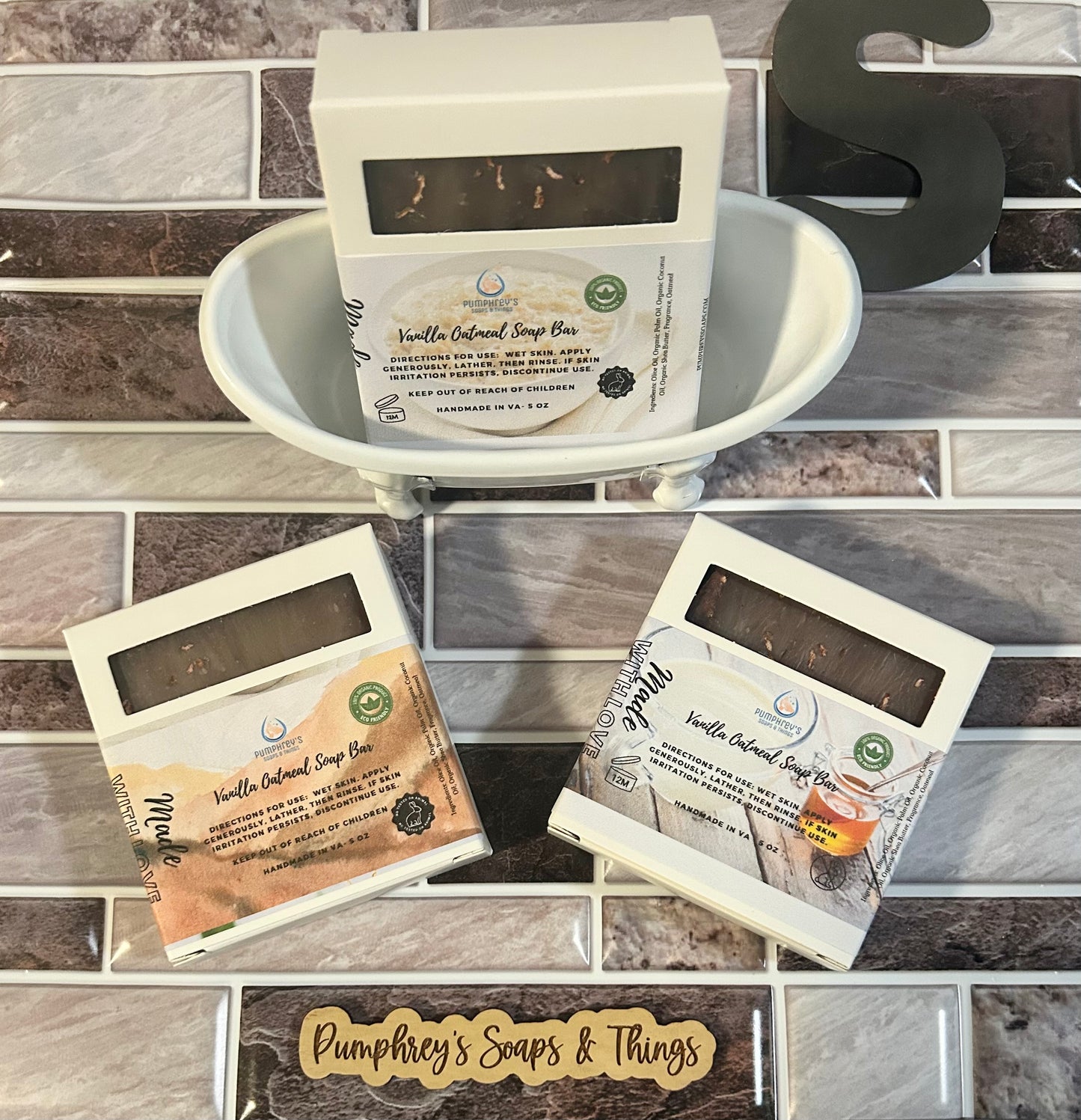 Vanilla Oatmeal Soap Bar