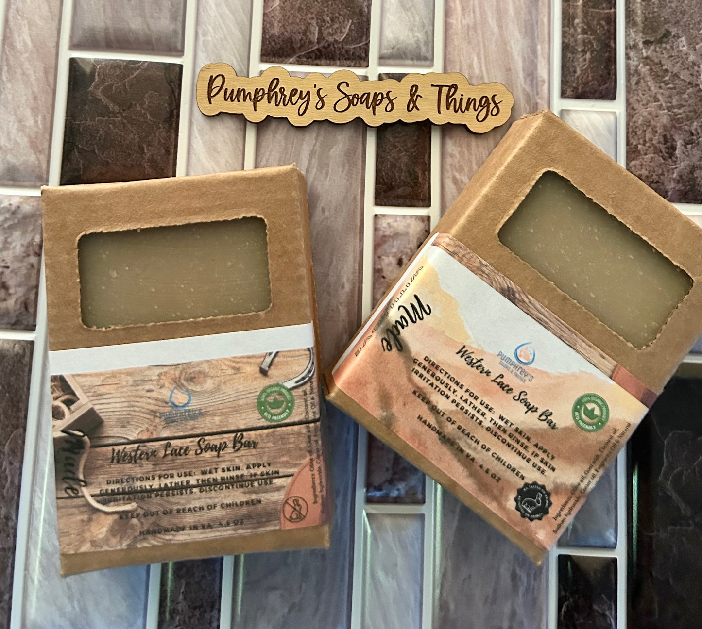 Western Lace Soap Bar