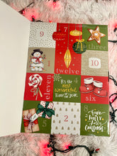 Load image into Gallery viewer, Merry X-Mas Design: 12 Day Advent Self-Care Gift Box (Female Edition)
