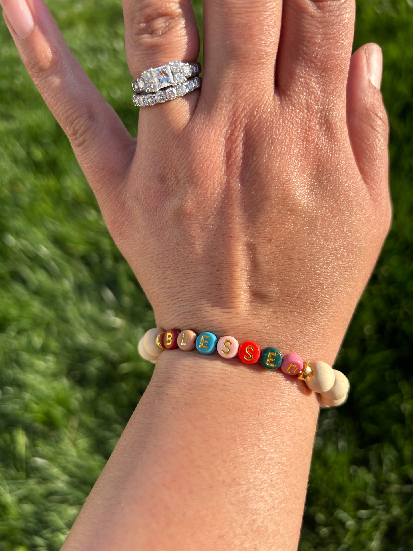 Stretchy Wooden Bracelet