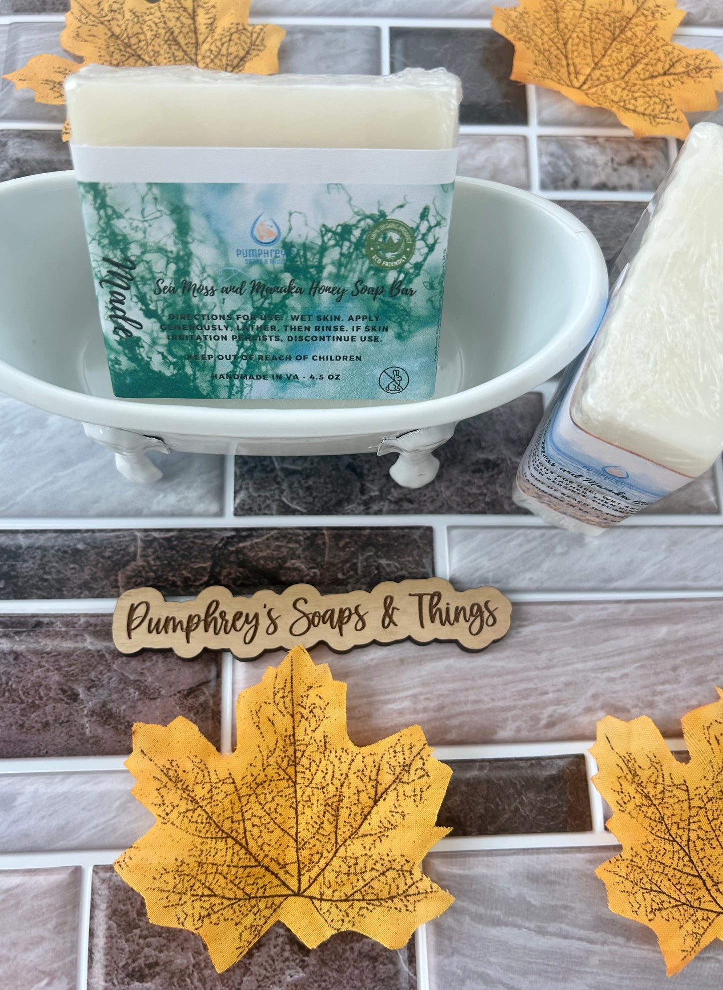 Sea Moss and Manuka Honey Soap Bar