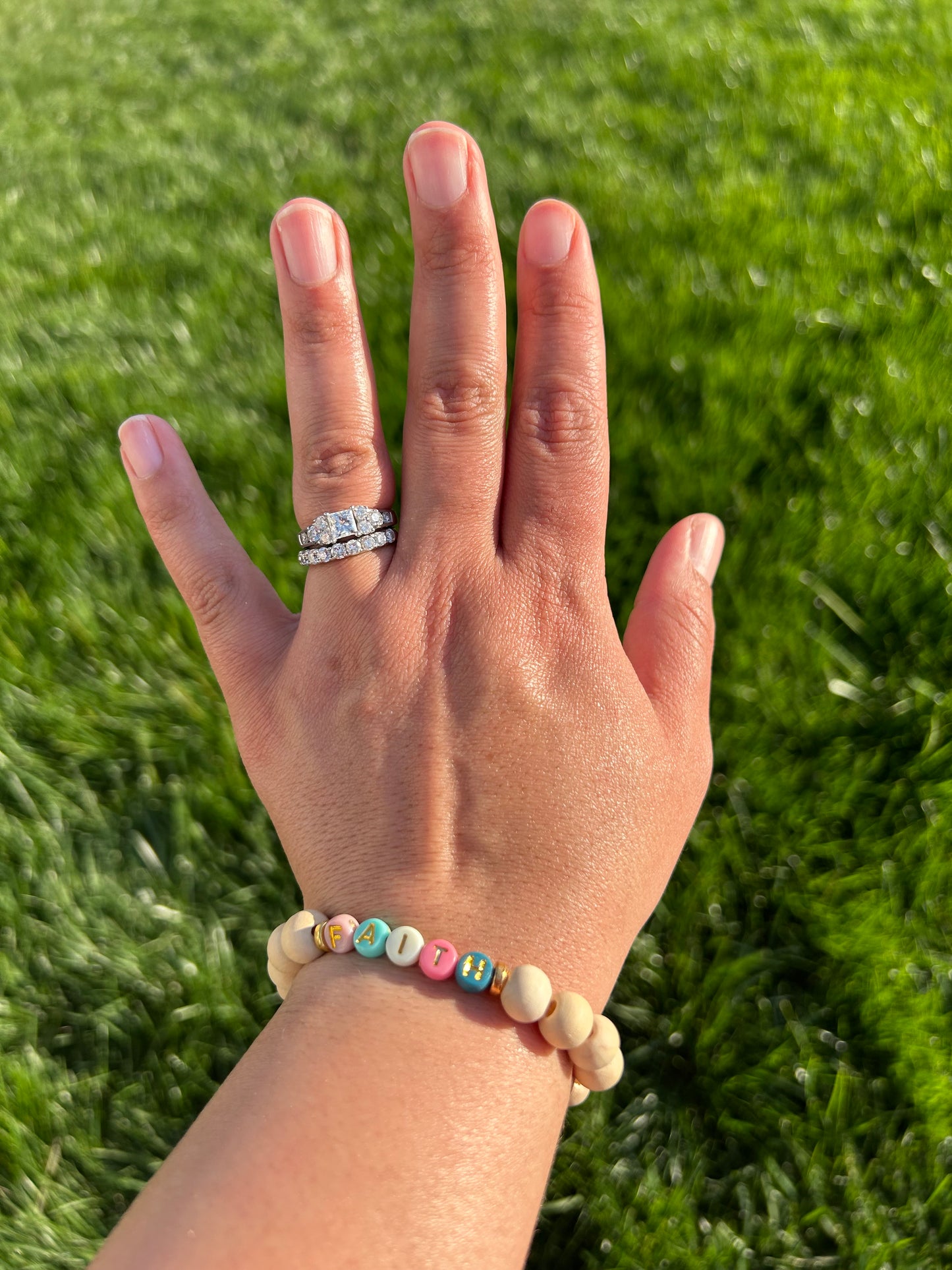 Stretchy Wooden Bracelet