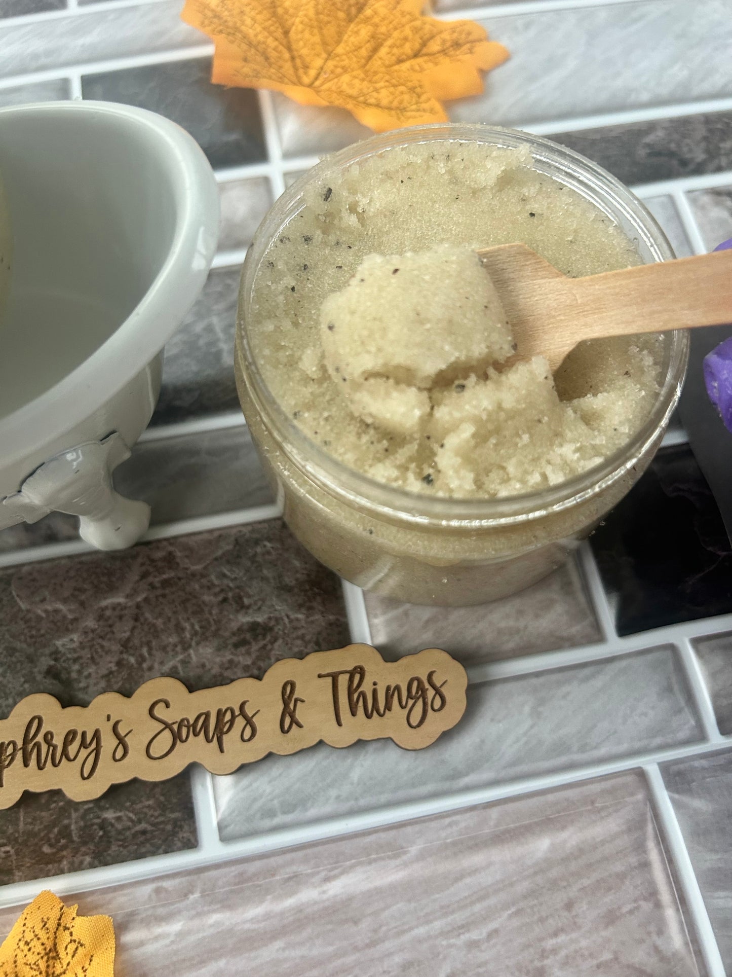 Coffee and Manuka Honey Sugar Scrub