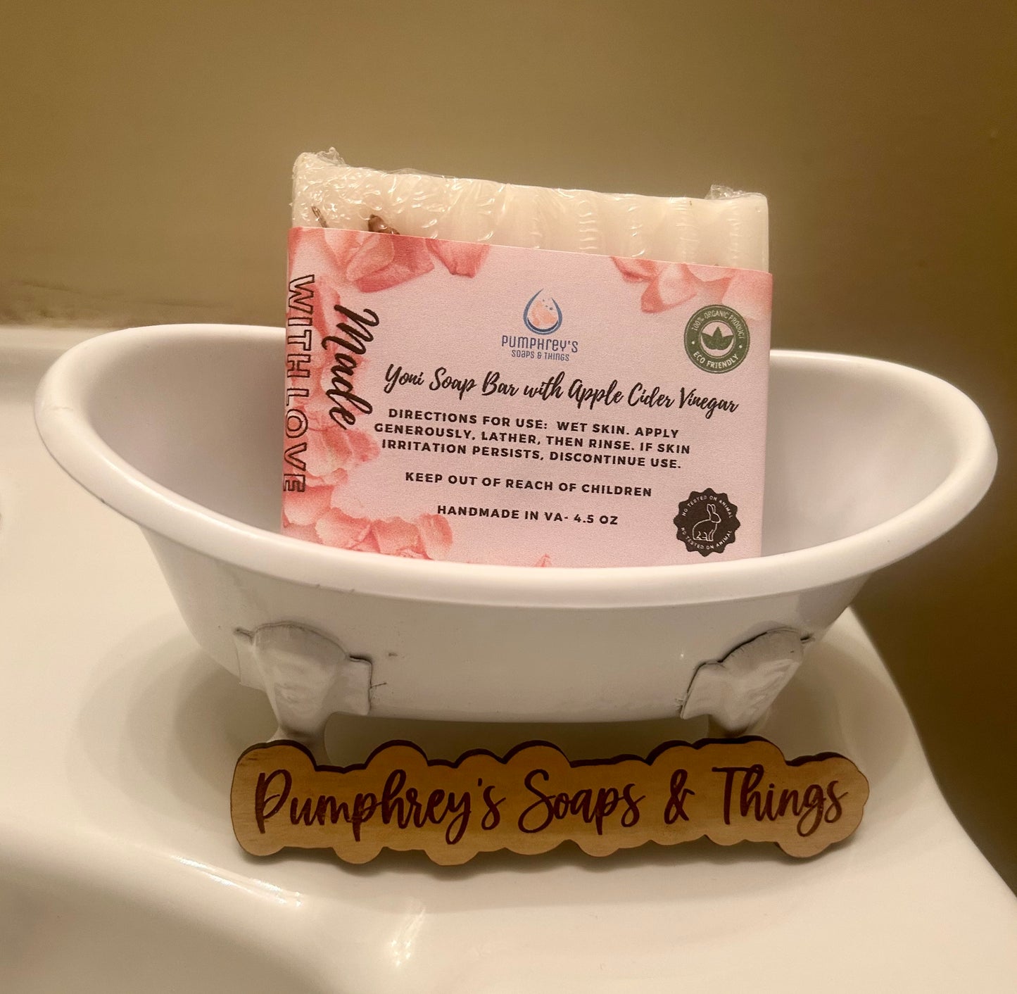 Yoni Soap Bar with Apple Cider Vinegar