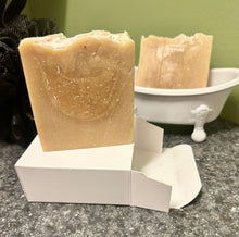 Load image into Gallery viewer, Banana, Oatmeal, and Honey Soap Bar with Coconut Milk
