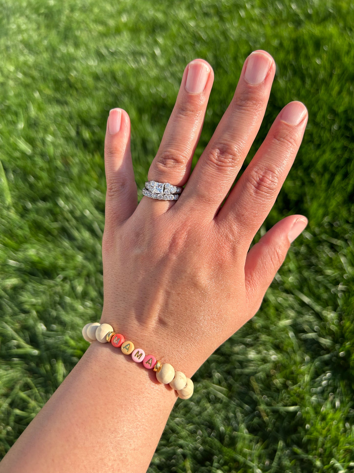 Stretchy Wooden Bracelet