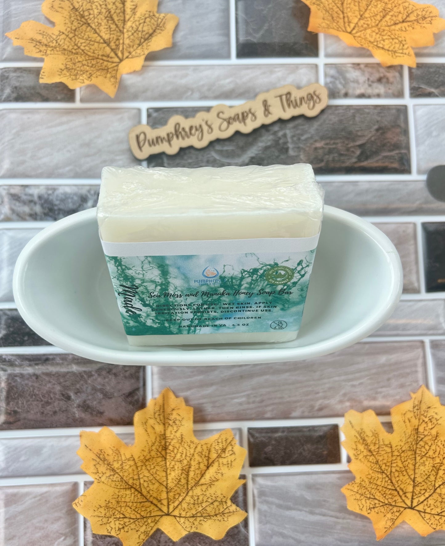Sea Moss and Manuka Honey Soap Bar