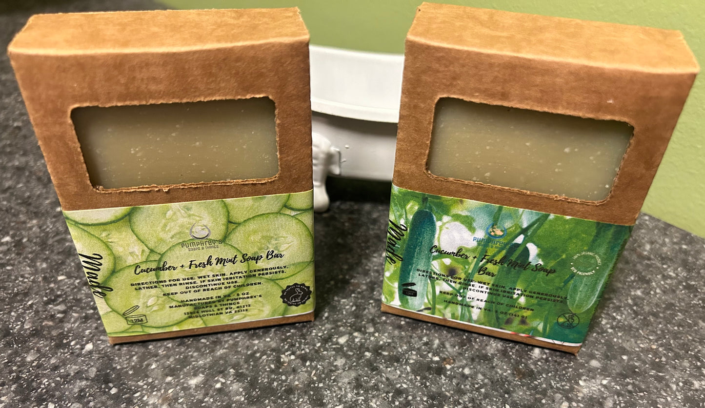Cucumber and Mint Soap