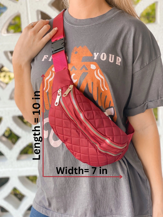Quilted Belt Bag