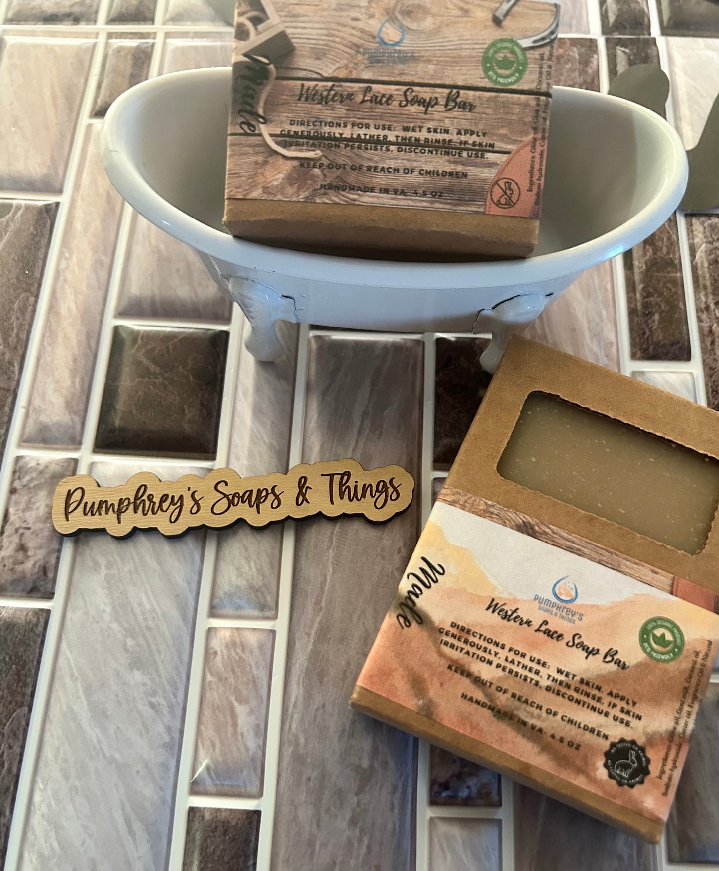 Western Lace Soap Bar