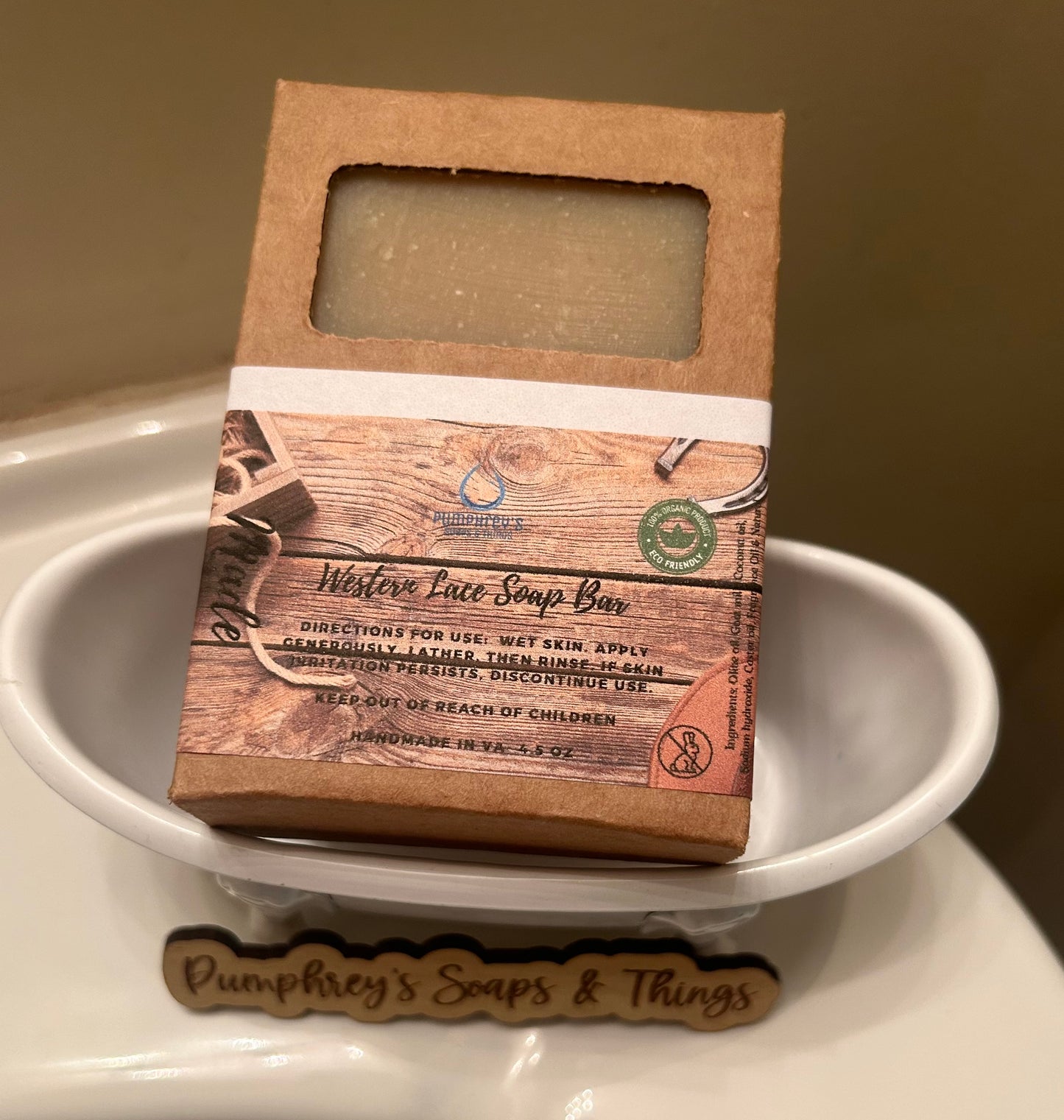 Western Lace Soap Bar