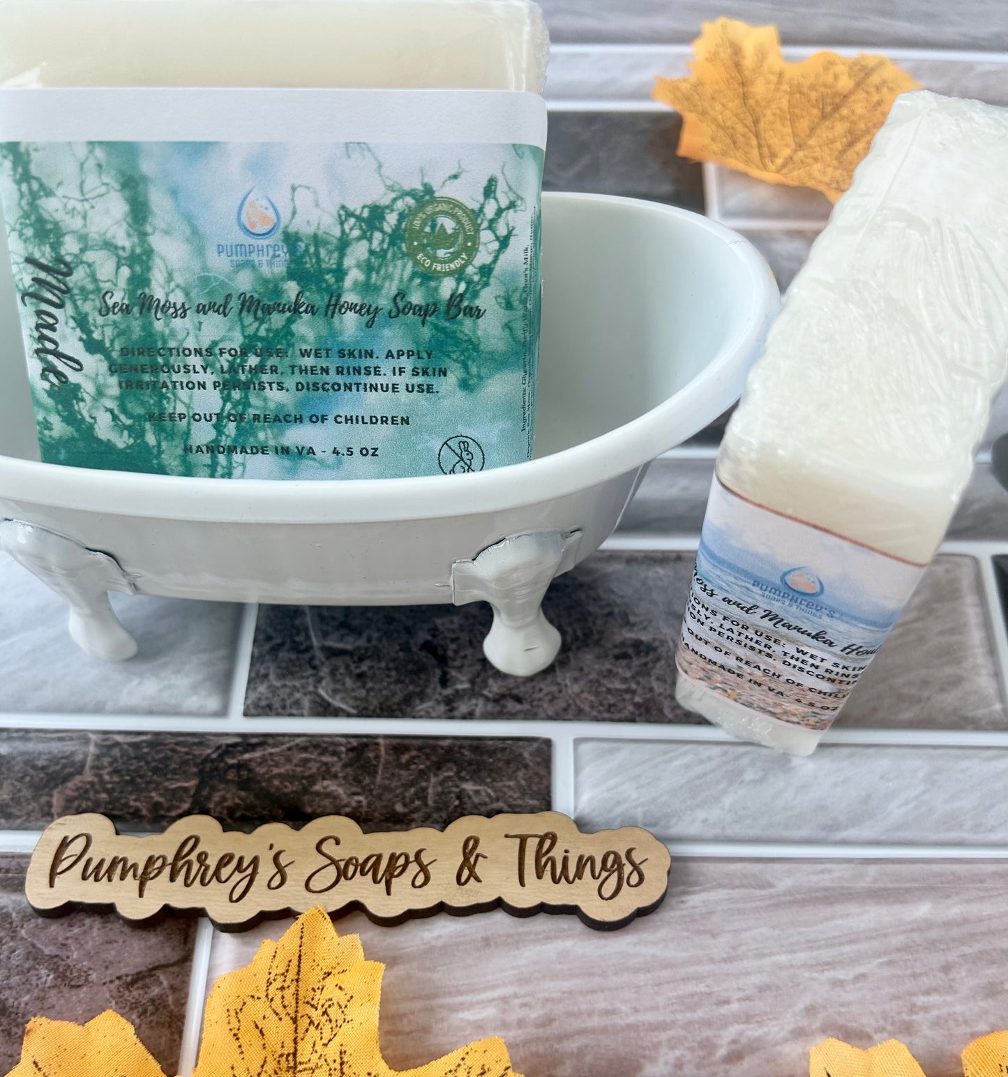 Sea Moss and Manuka Honey Soap Bar
