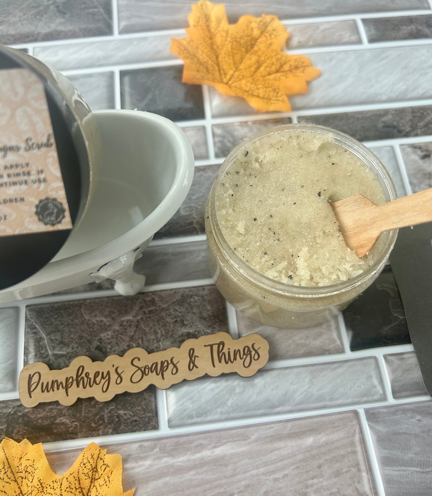 Coffee and Manuka Honey Sugar Scrub