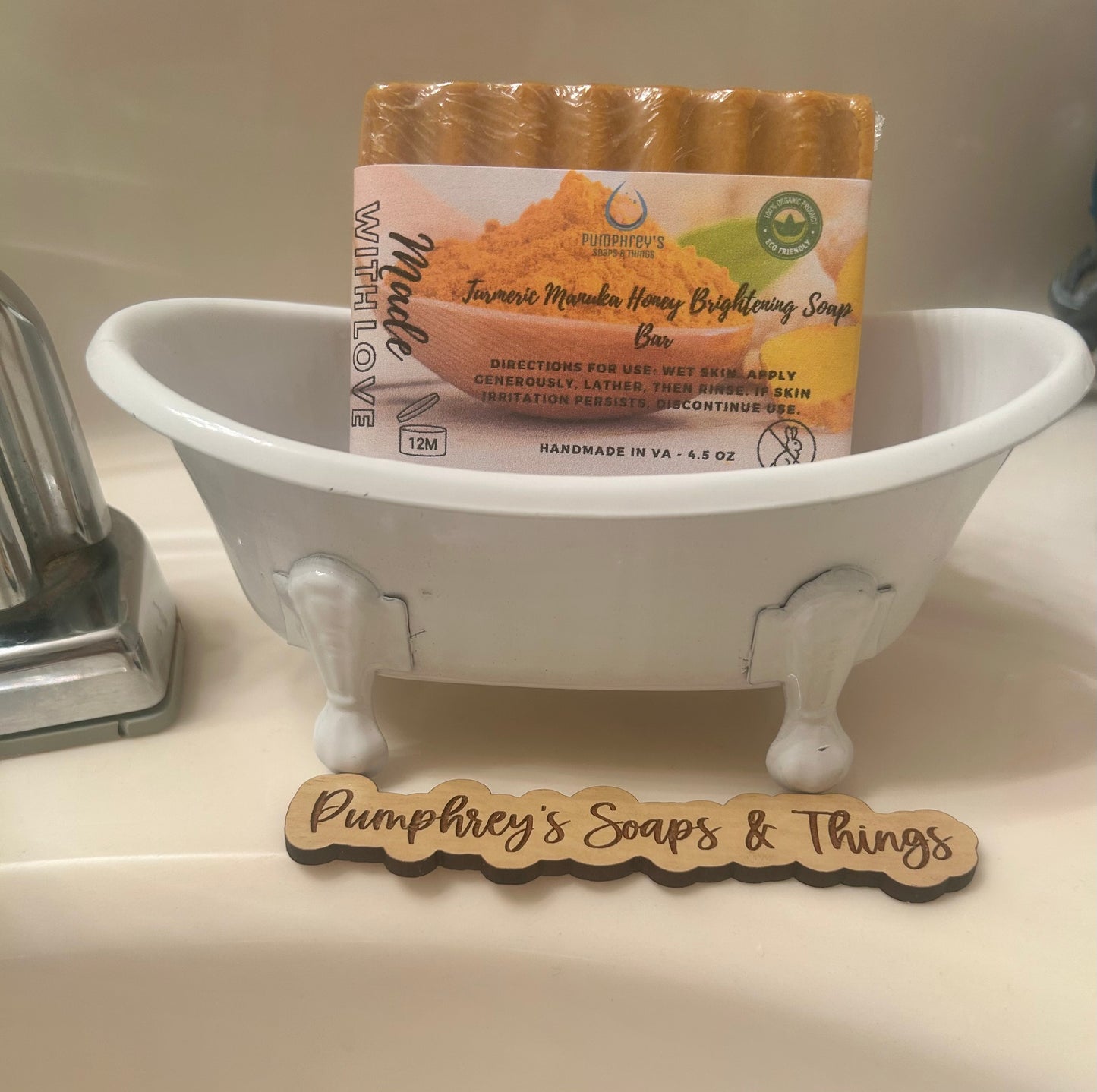 Turmeric Manuka Honey Brightening Soap Bar