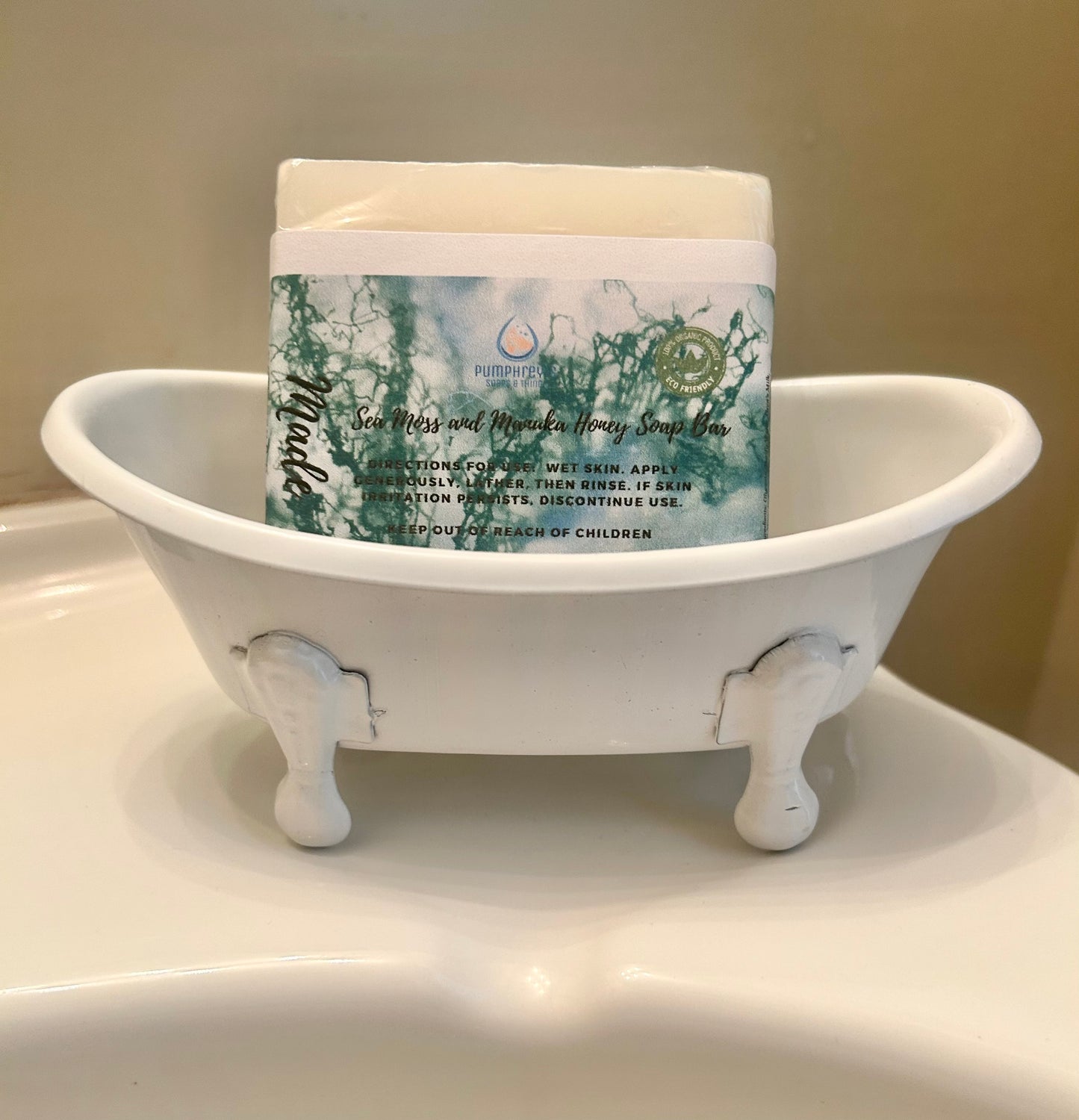 Sea Moss and Manuka Honey Soap Bar