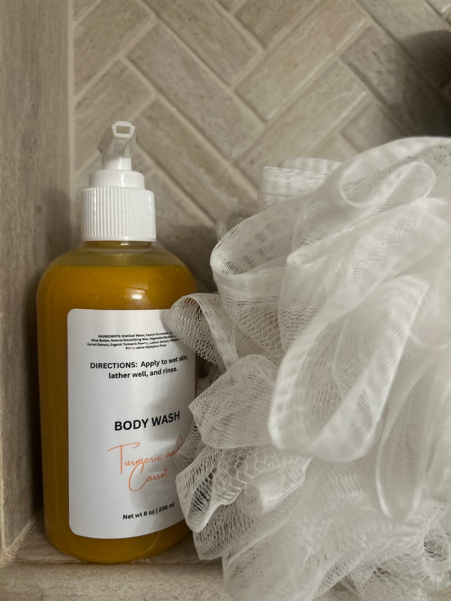 Turmeric and Carrot Body Wash