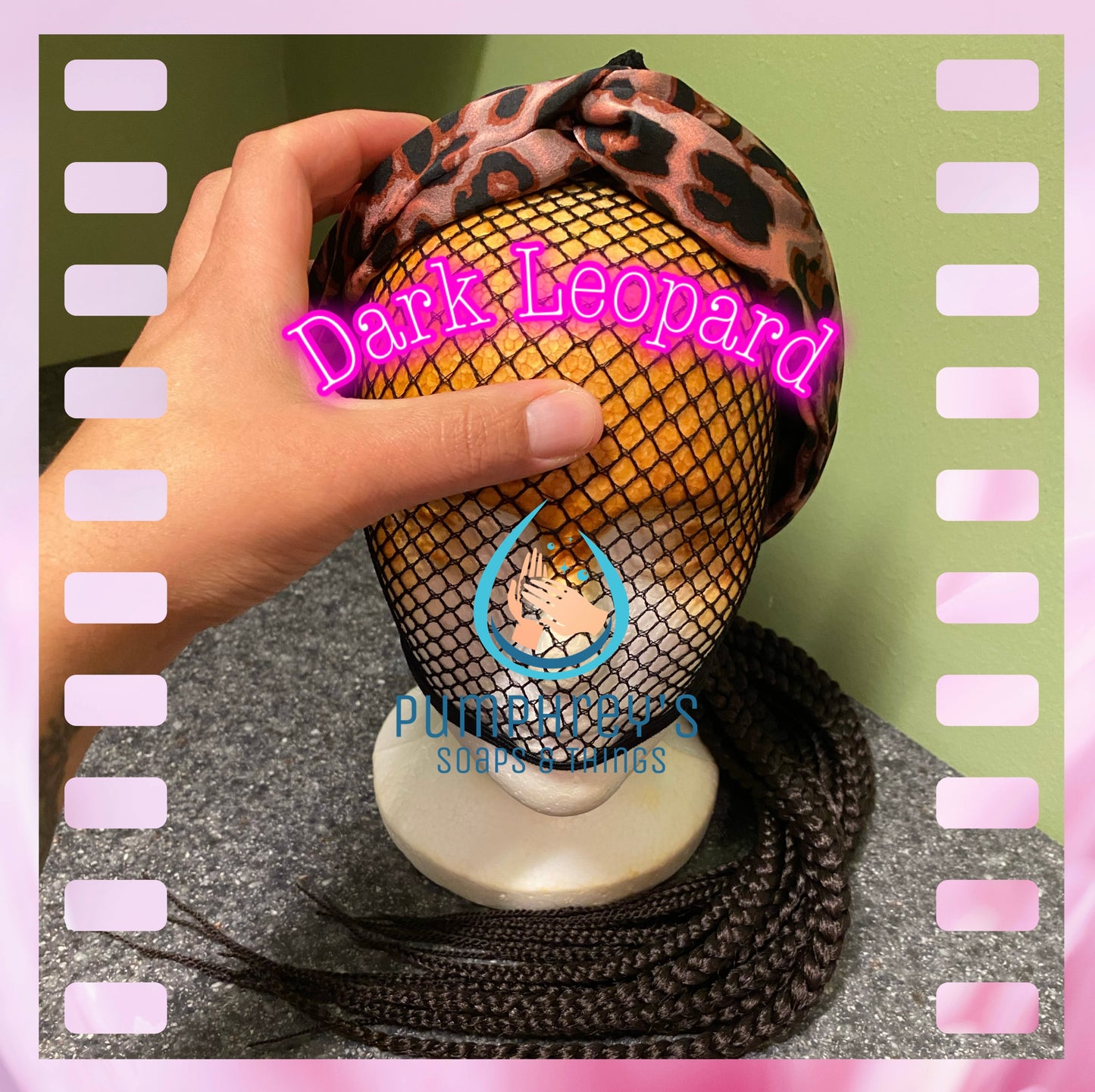 Twist Leopard Print Headband