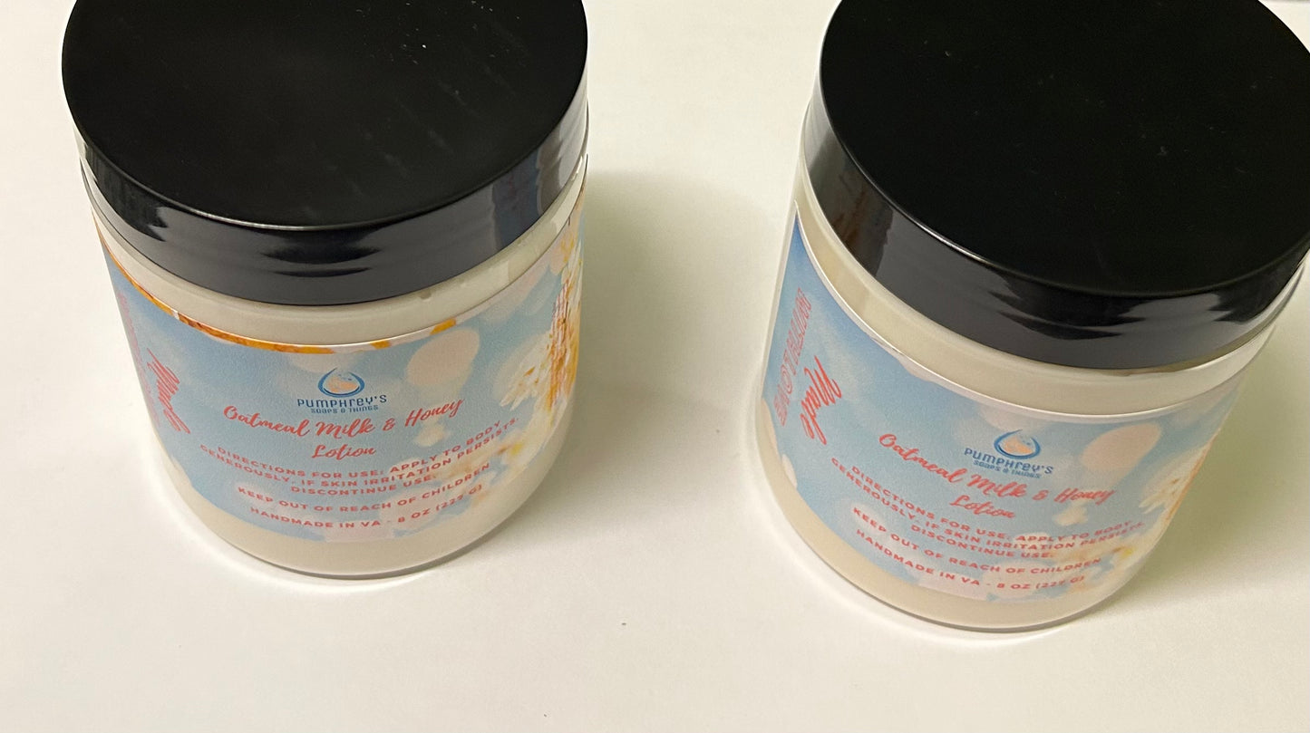 New Oatmeal, Milk, and Honey Body Lotion