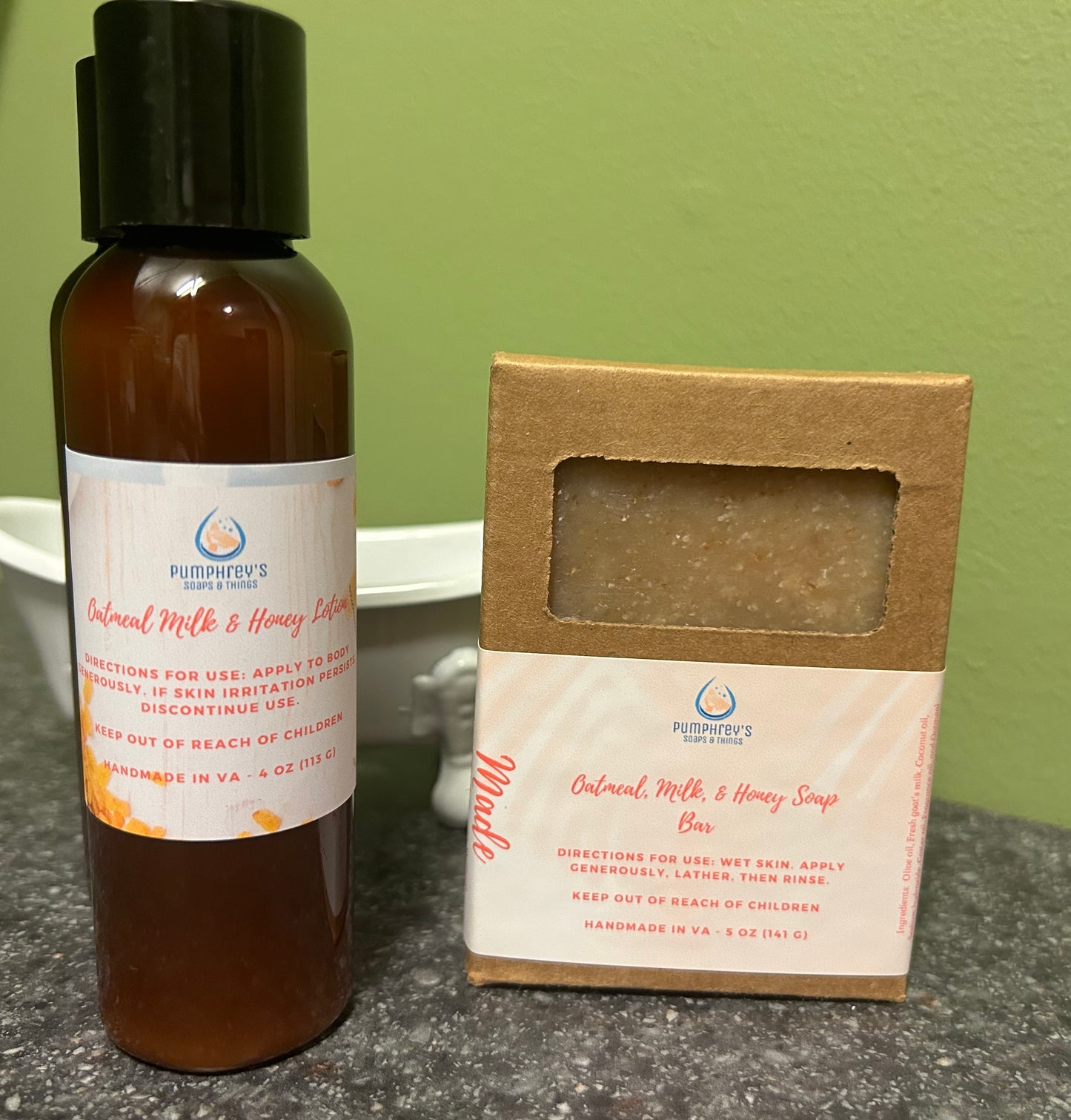 New Oatmeal, Milk, and Honey Body Lotion