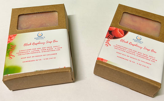 Black Raspberry Vanilla Soap Bar