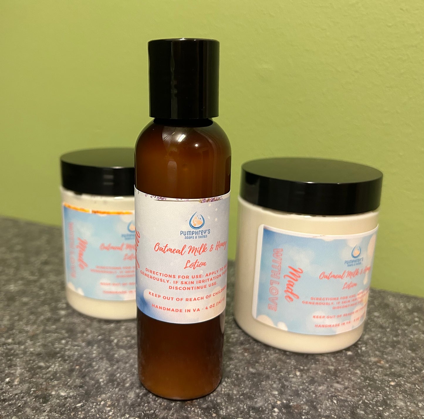 New Oatmeal, Milk, and Honey Body Lotion