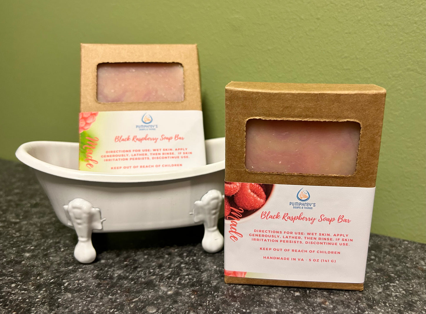 Black Raspberry Vanilla Soap Bar