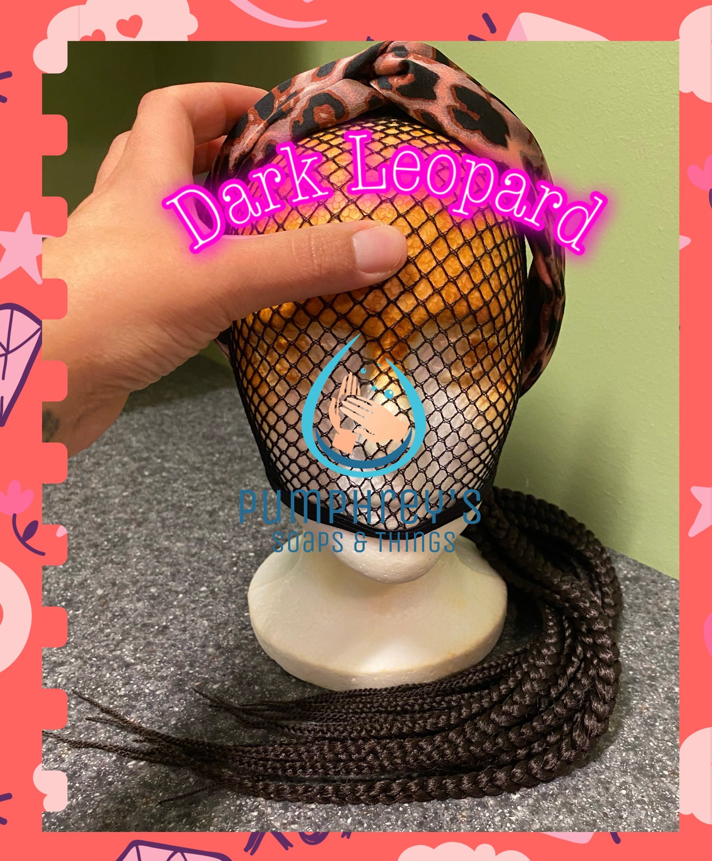 Twist Leopard Print Headband