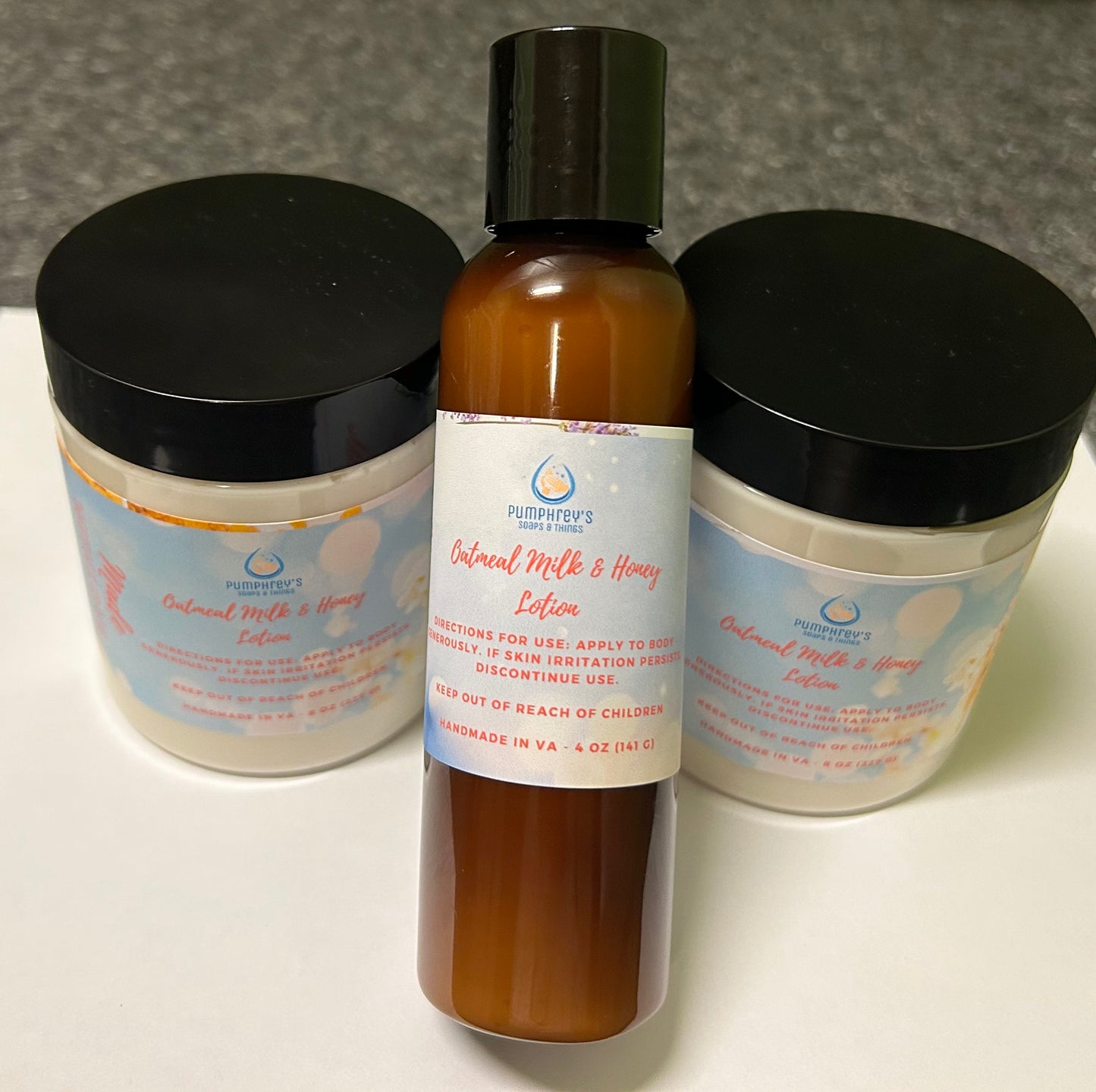 New Oatmeal, Milk, and Honey Body Lotion