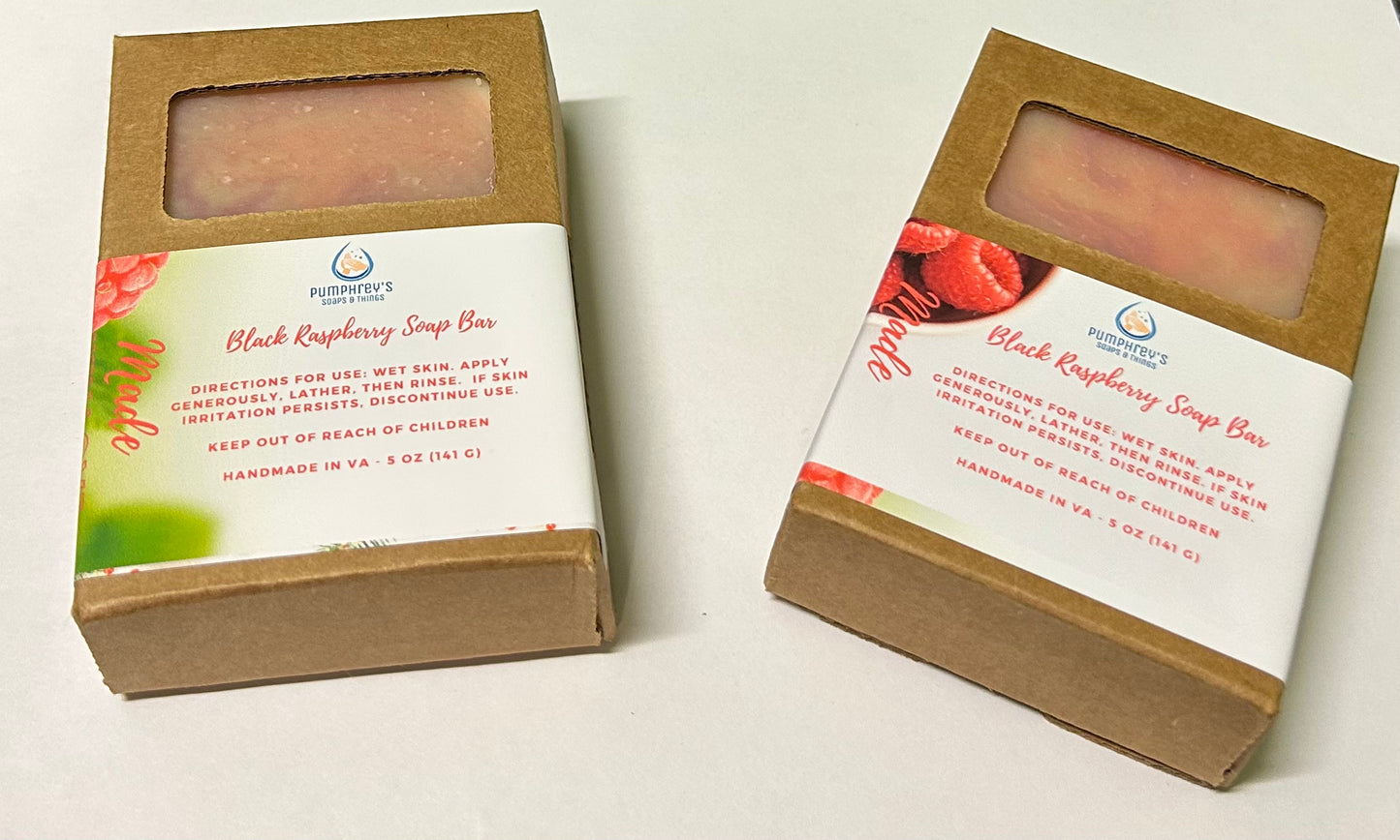 Black Raspberry Vanilla Soap Bar