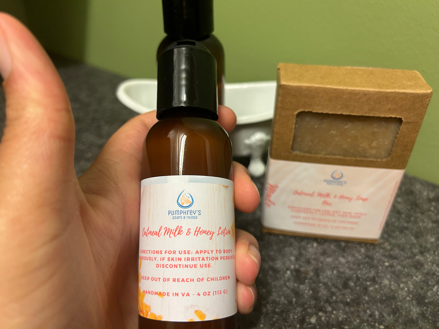 New Oatmeal, Milk, and Honey Body Lotion