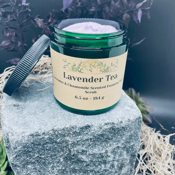Lavender Tea Foaming Sugar Body Scrub