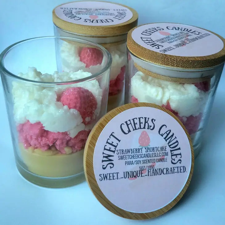 Strawberry Shortcake Candle