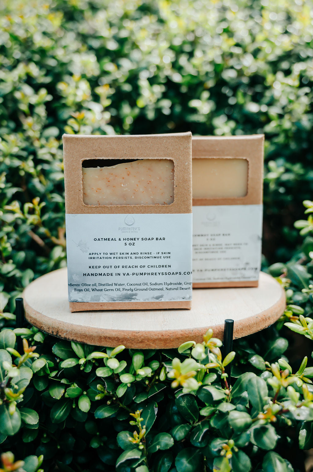 Oatmeal, Milk, and Honey Soap Bar