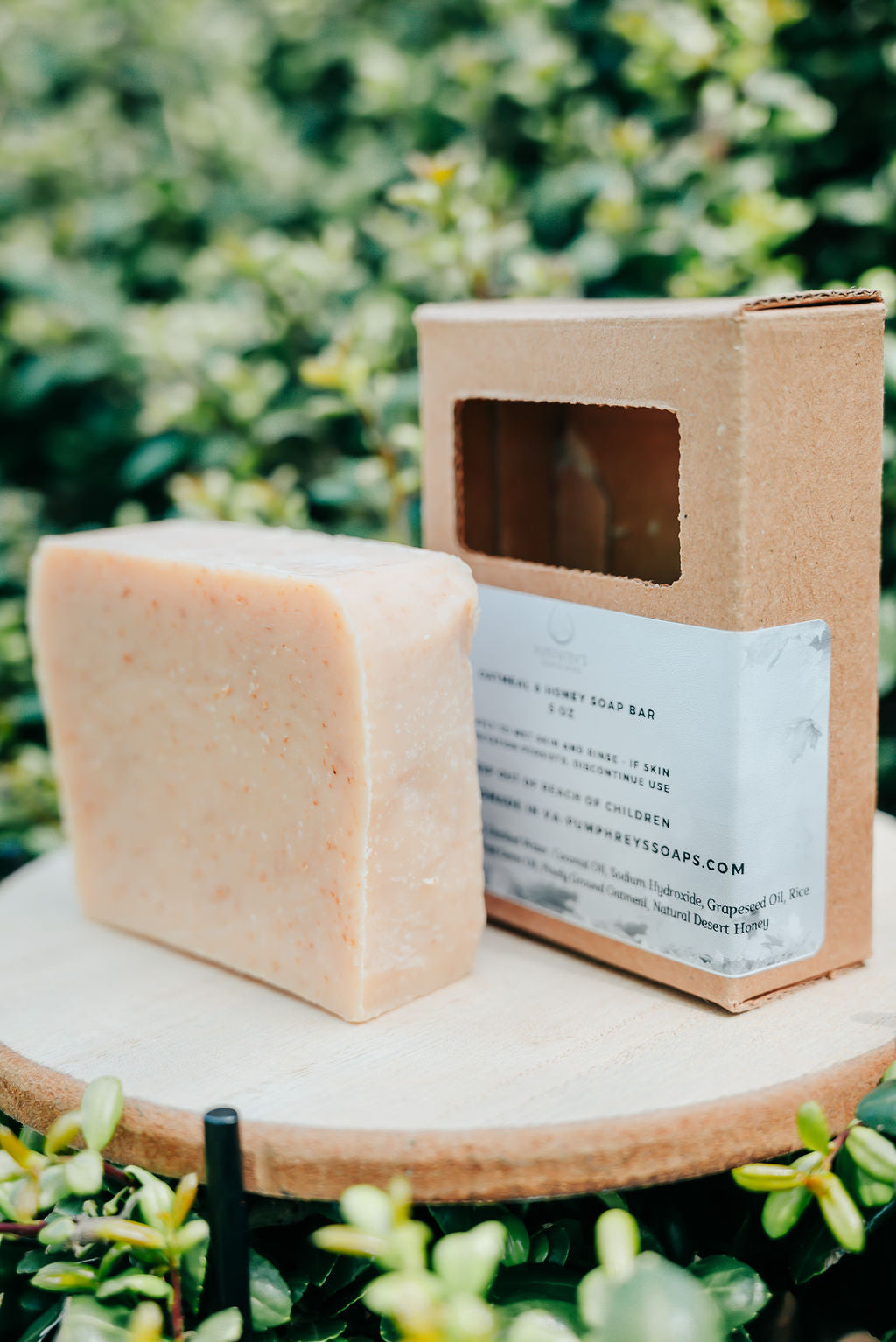 Oatmeal, Milk, and Honey Soap Bar