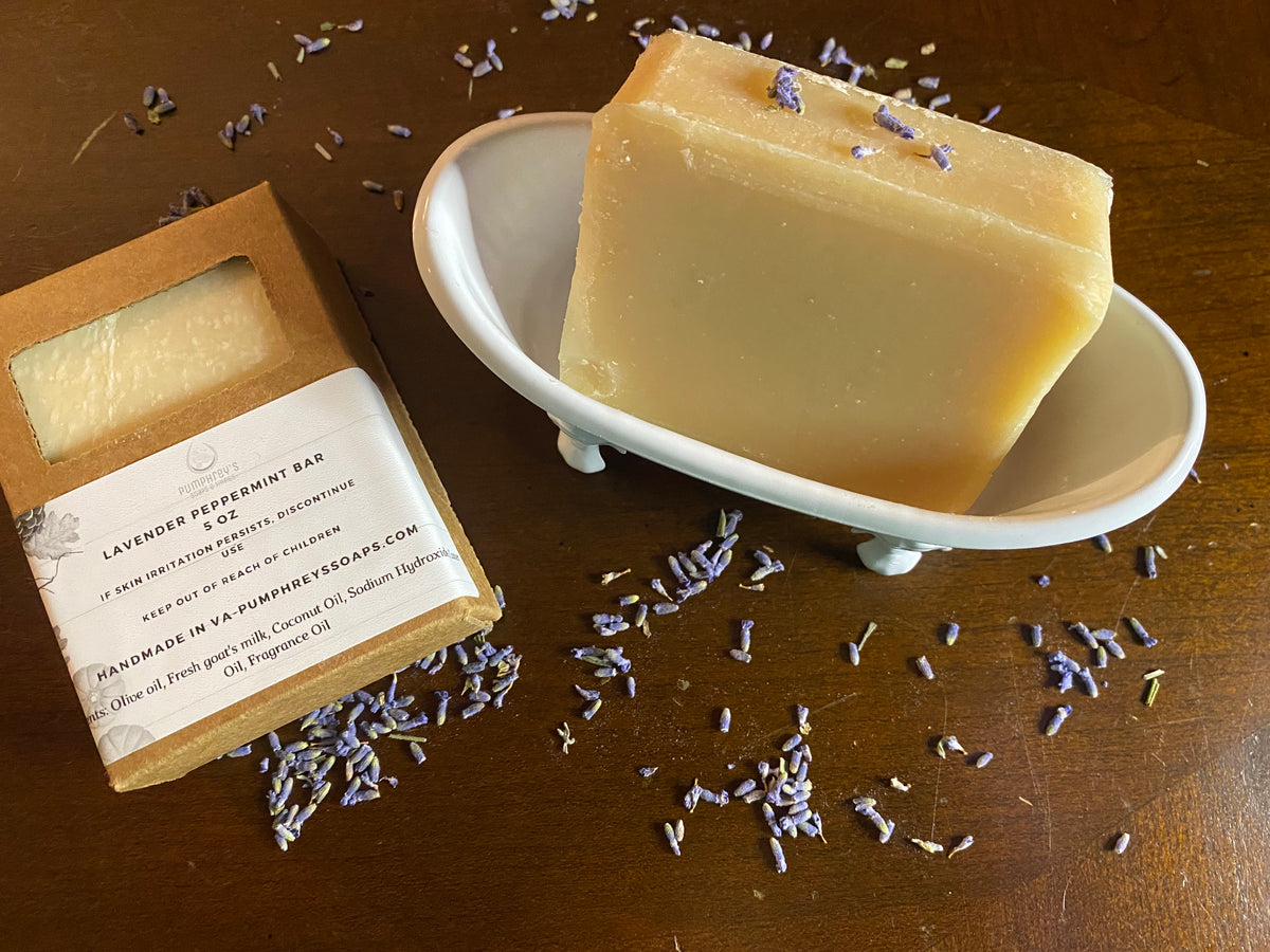 Lavender Peppermint Soap Bar