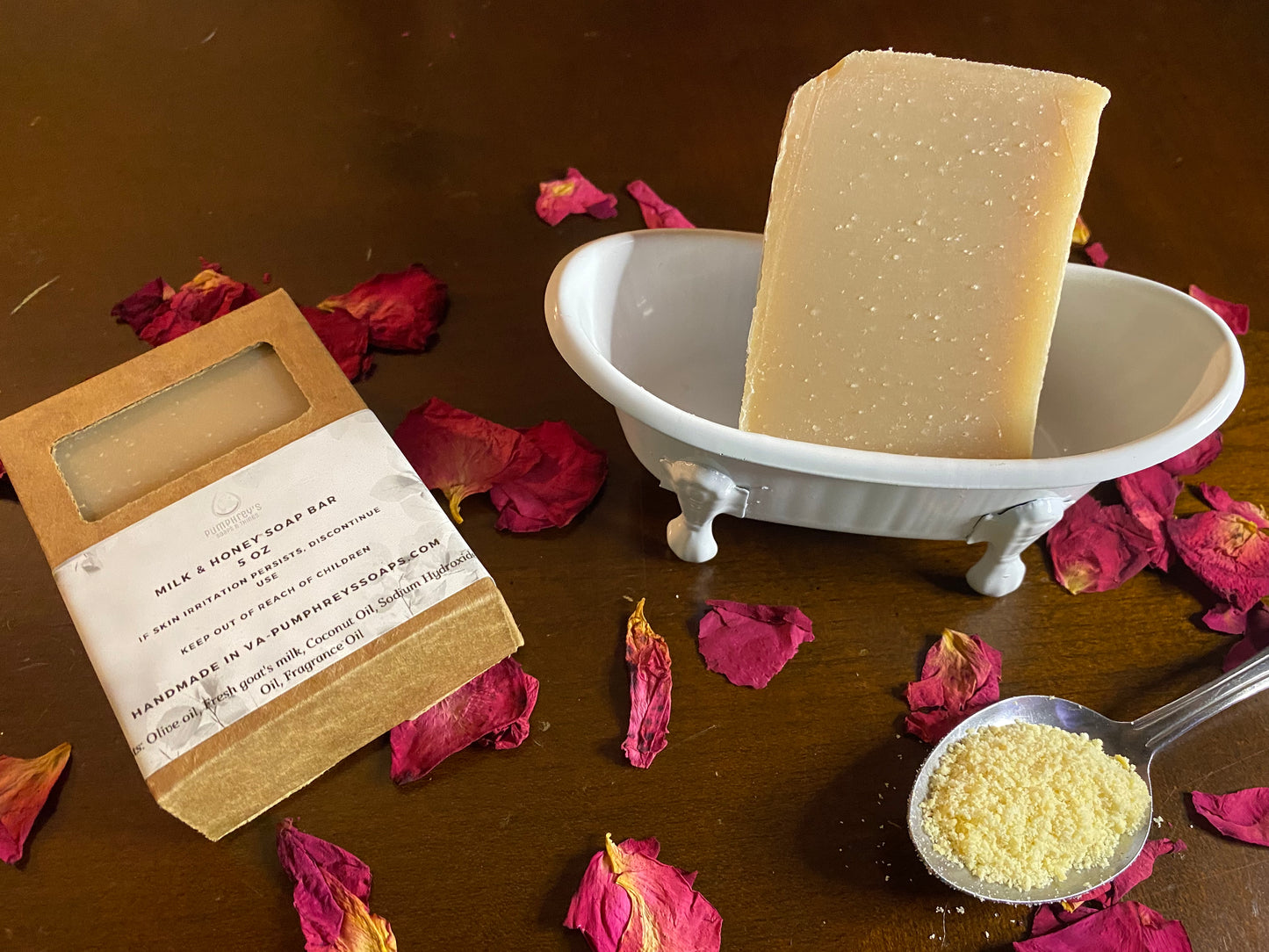 Milk and Honey Soap Bar