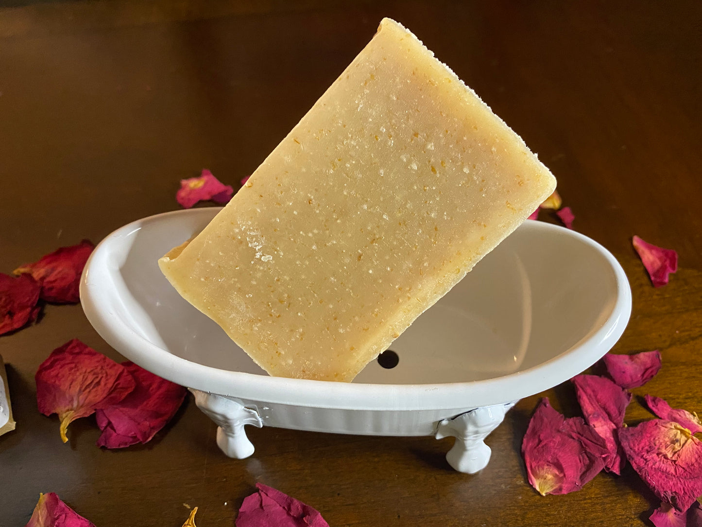 Oatmeal, Milk, and Honey Soap Bar